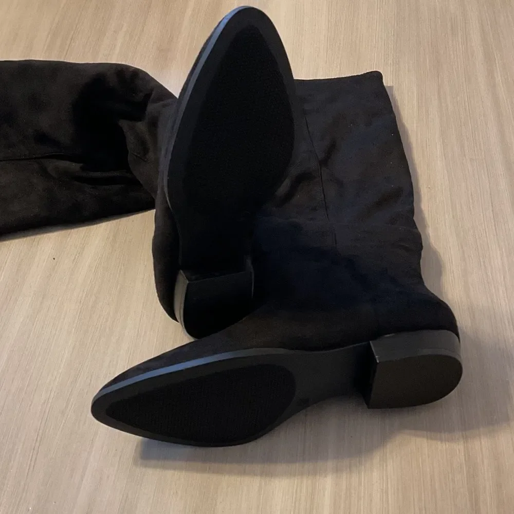 Madden Girl Black Over the Knee Boots